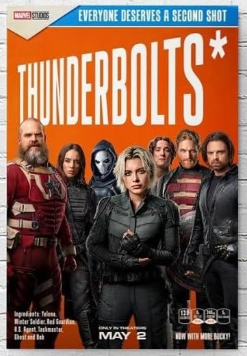 【レア】【米国正規品】サンダーボルツ 米国 オリジナルポスター Amazon.co.jp: 映画ポスター サンダーボルツ Thunderbolts マーベル 11